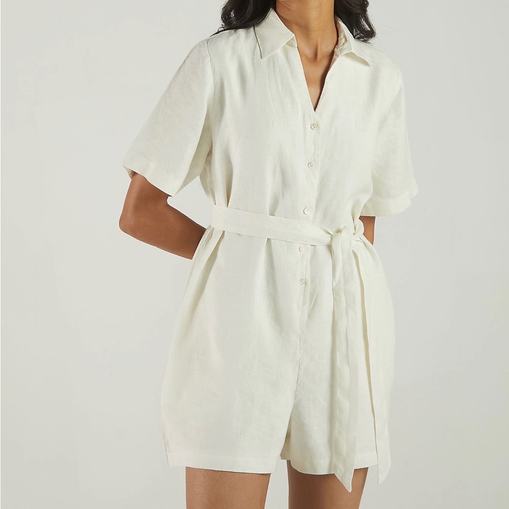 Reistor Sustainable Romper W/ Pockets :: Barefoot In The Park